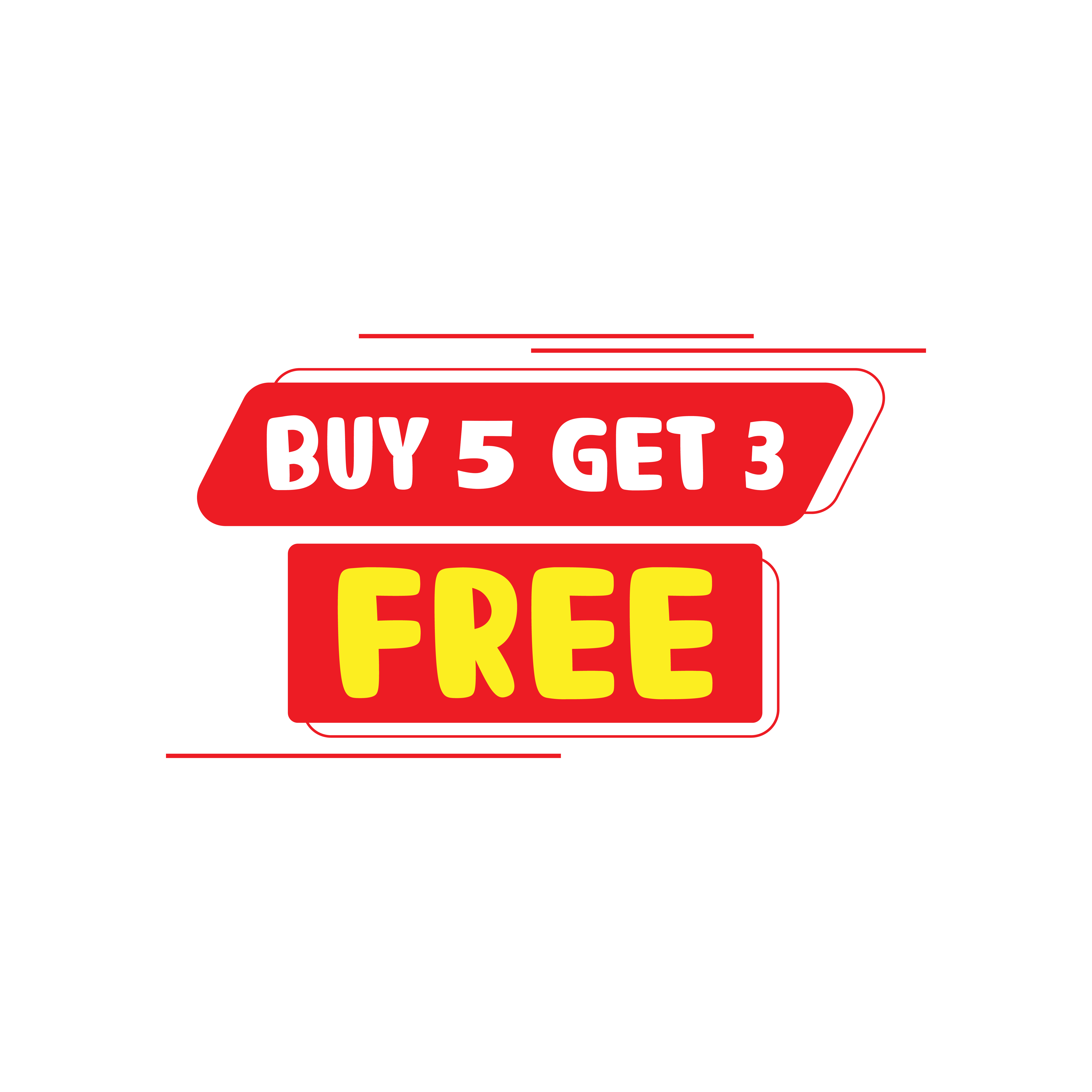 Buy 2 Get 1 Free